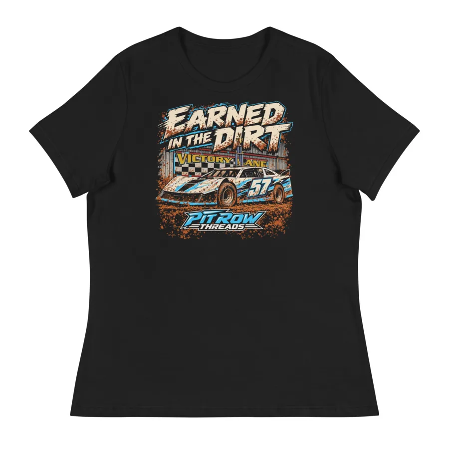 Earned in the Dirt. Victory Lane
