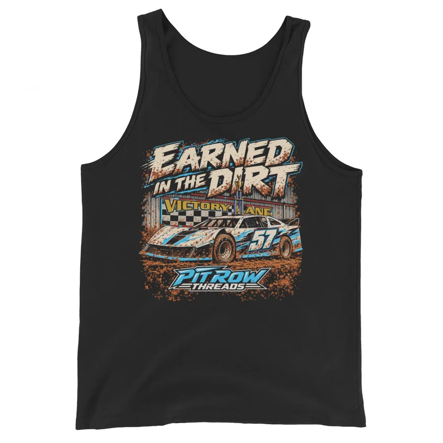 Earned in the Dirt. Victory Lane