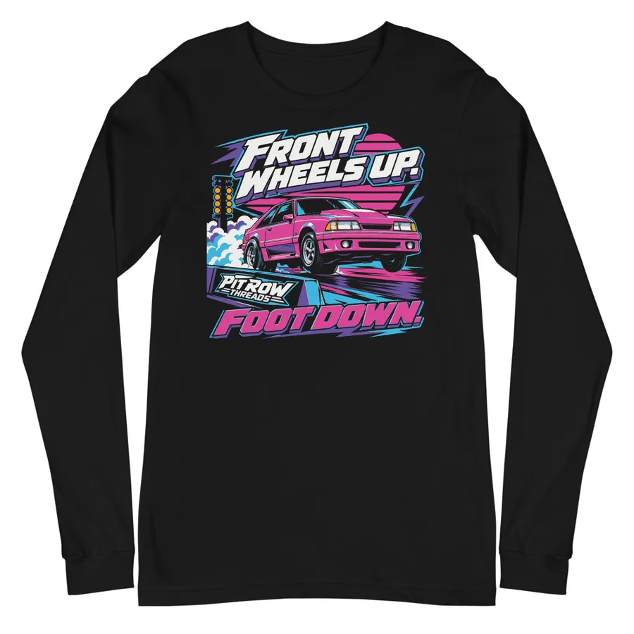 Front Wheels Up. Foot Down. Fox Body