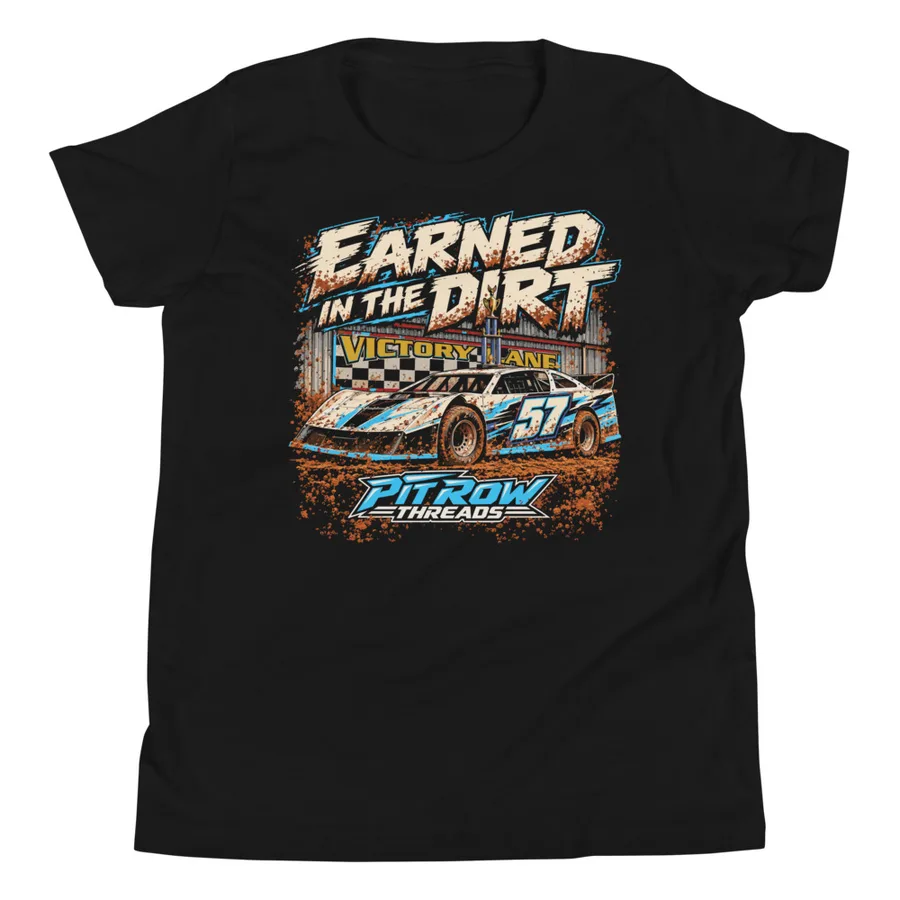 Earned in the Dirt. Victory Lane