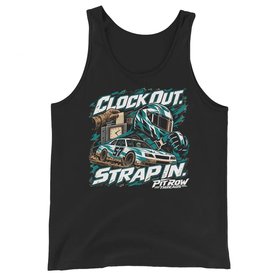 Clock Out. Strap In.
