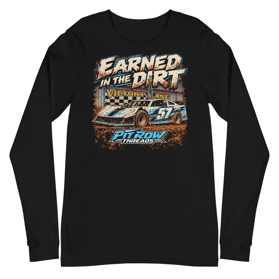 Earned in the Dirt. Victory Lane